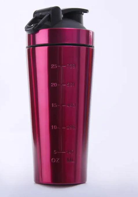 Sleek Stainless Protein Mixer