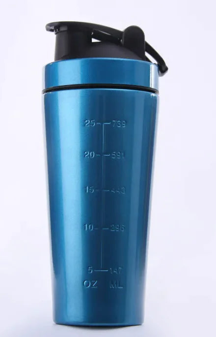 Sleek Stainless Protein Mixer